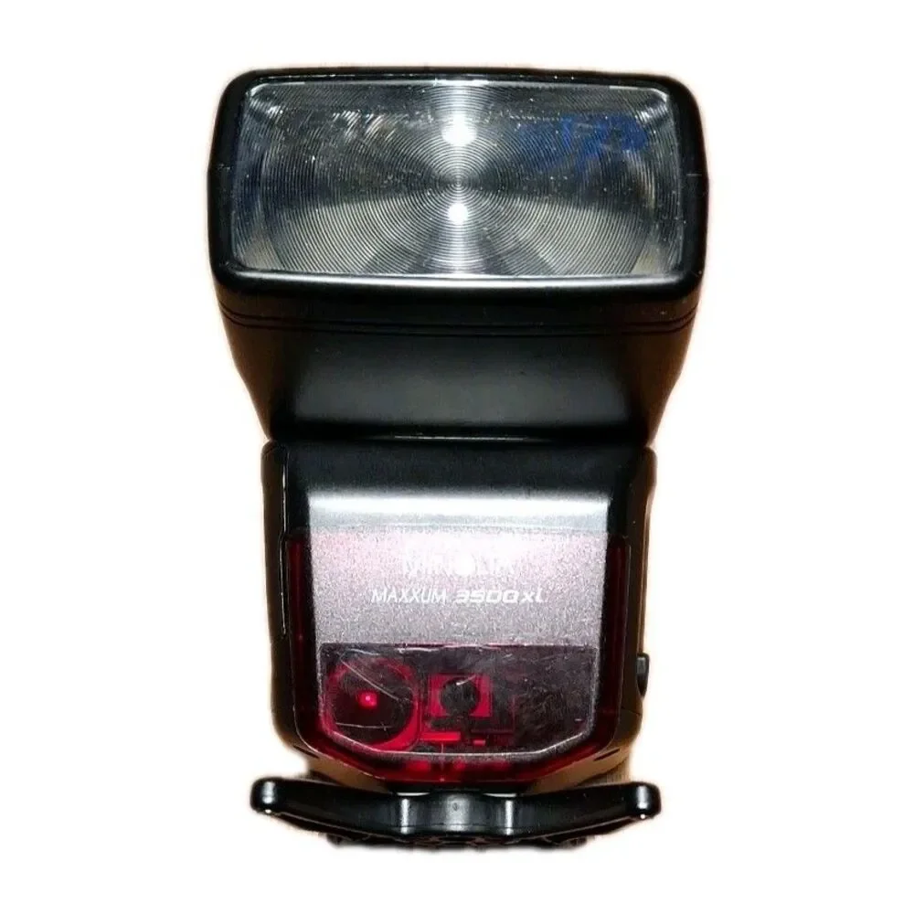 Minolta Maxxum 3500 XI Flash WORKING